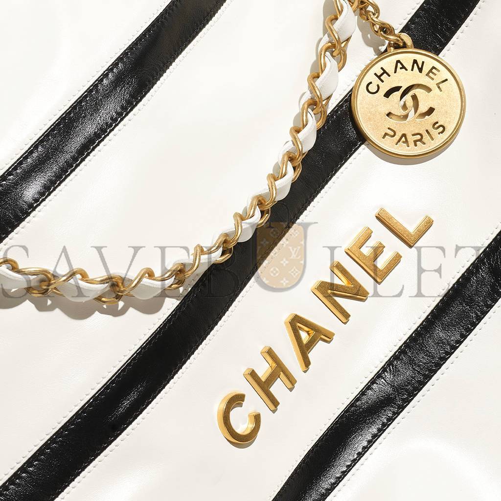 CHANEL 22 SMALL HANDBAG AS3260 (37*35*7cm)